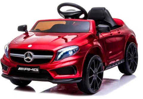 Mercedes GLA45 WIŚNIOWY Lakierowany, EVA Skóra