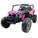 MEGA BUGGY SXS DLA 2 DZIECI 2X120W, SUPER MOC, PRZESUWANE SIEDZENIE, WALIZKA/BBH028