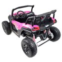 MEGA BUGGY SXS DLA 2 DZIECI 2X120W, SUPER MOC, PRZESUWANE SIEDZENIE, WALIZKA/BBH028