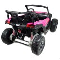 MEGA BUGGY SXS DLA 2 DZIECI 2X120W, SUPER MOC, PRZESUWANE SIEDZENIE, WALIZKA/BBH028